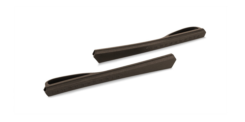 dynamic flow rubber part brown slim