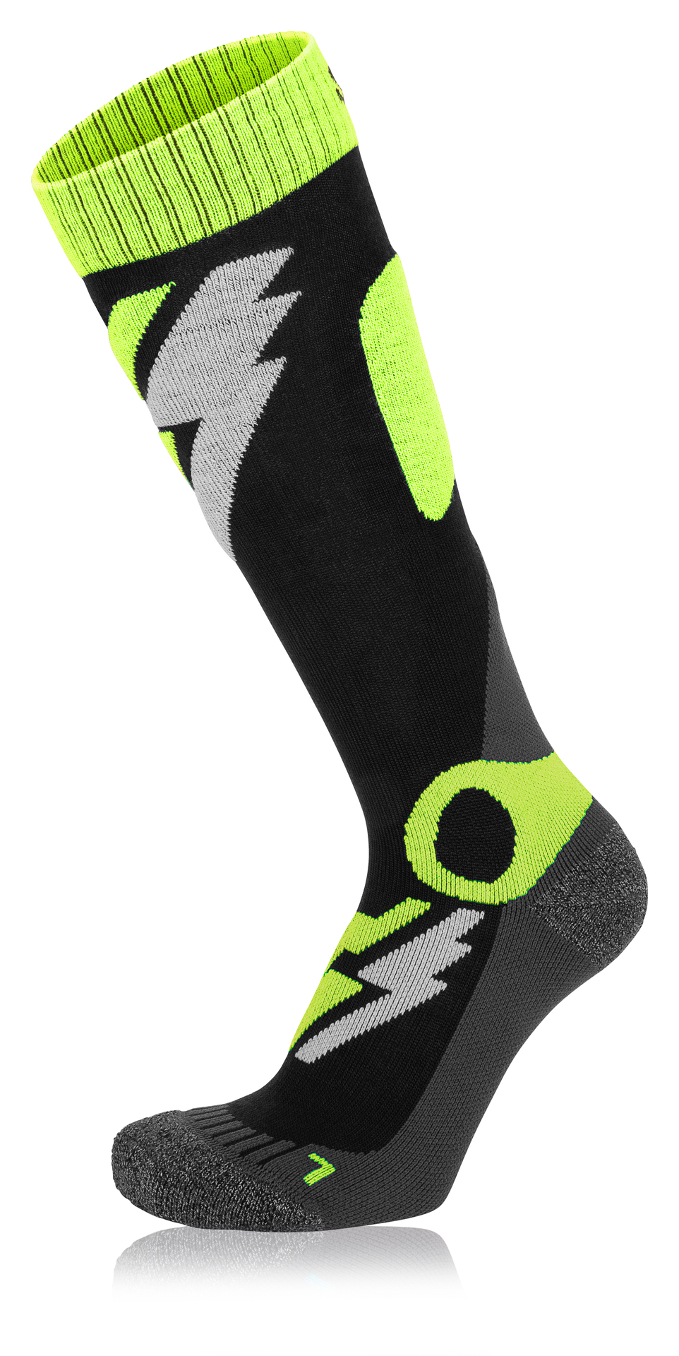 black/neon green