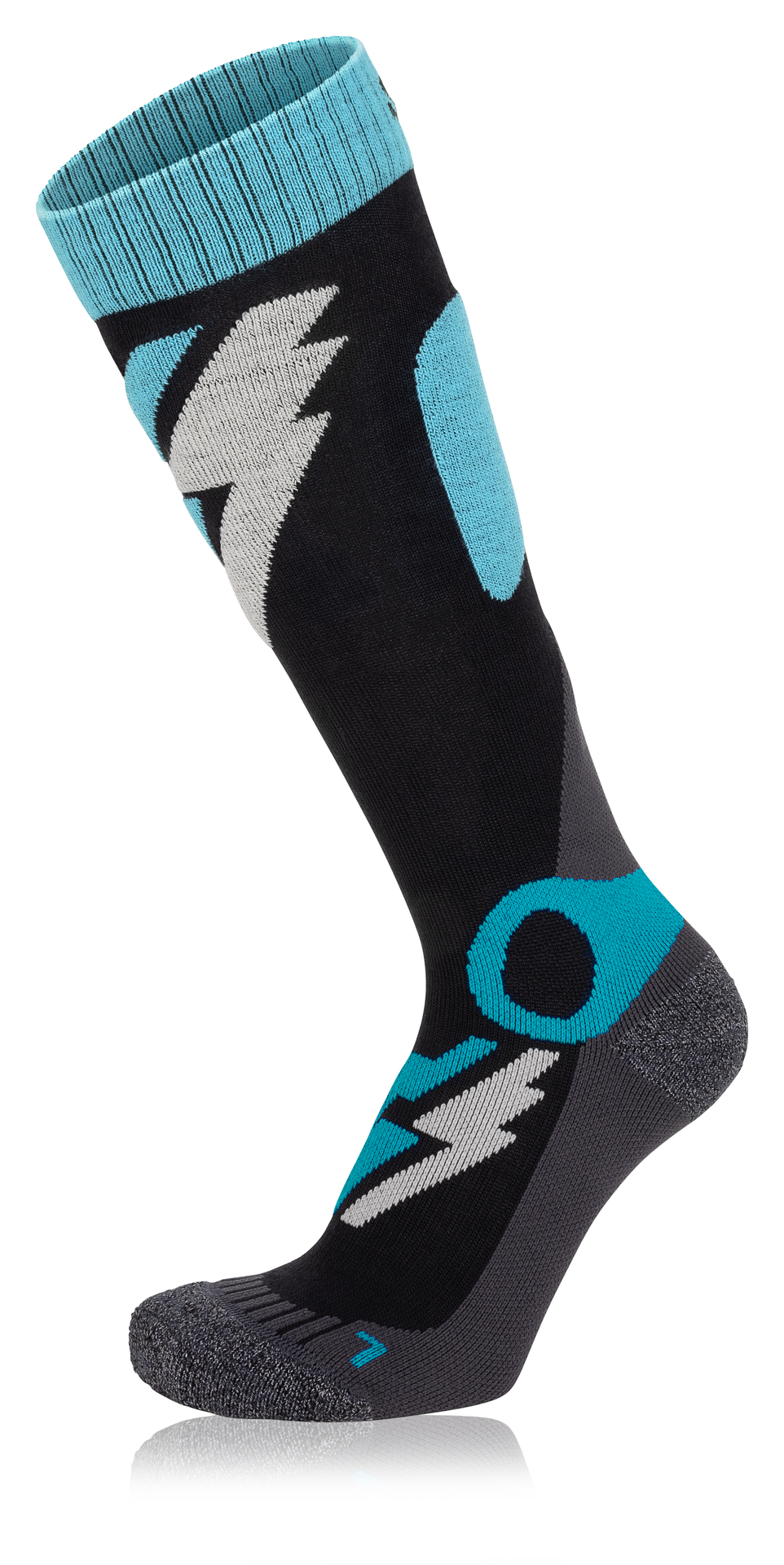 black/turquoise